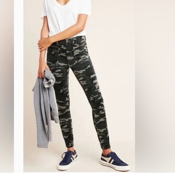 PILCRO AND THE LETTERPRESS CORDUROY HIGH RISE SKINNY (745) - Picture 3 of 16